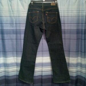 Levi's Dark Blue Boot Cut Jeans
